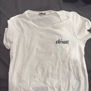 White Graphic T-Shirt